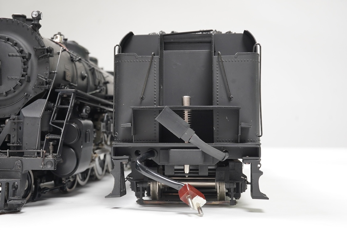 A Gauge One Aster Hobbies New York Central Hudson, 4-6-4 tender locomotive, 5344, the electric version of this model.